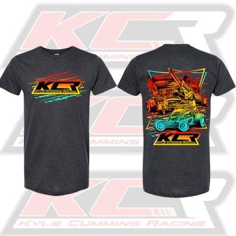 2024 KCR 3Car Lifestyle Graphite T-Shirt