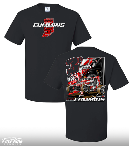 2025 Black Indiana Nights T-Shirt