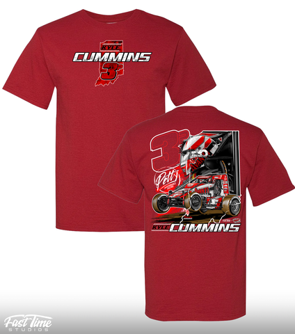 2025 Crimson Indiana Nights T-Shirt