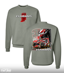 2025 Stonewashed Green Indiana Nights Crewneck
