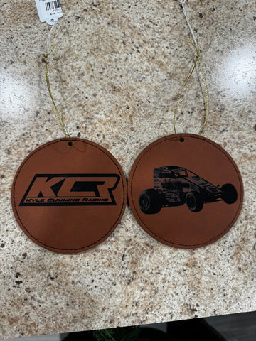 KCR Circle Sprint Car Ornament