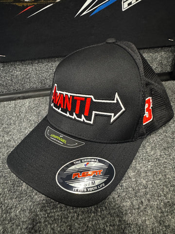 Black Avanti 3P Flexfit Hat